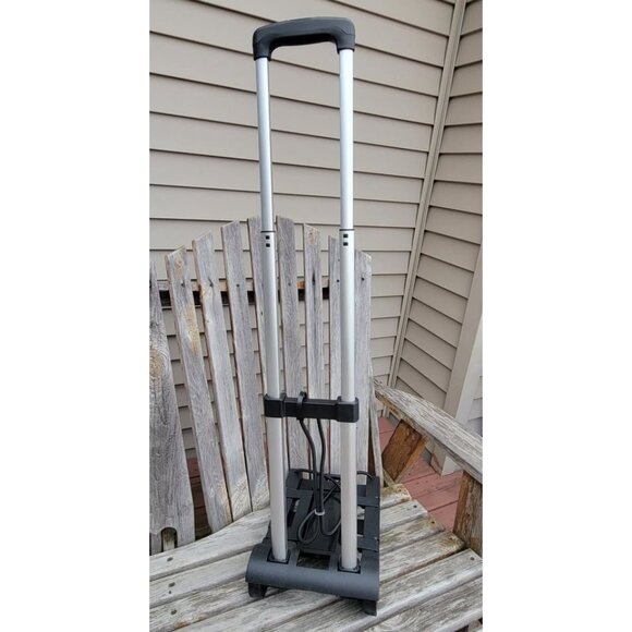 NEW Folding Trolley Hand Cart OPEN box 2 wheels foldable travel storage moving - Picture 9 of 10